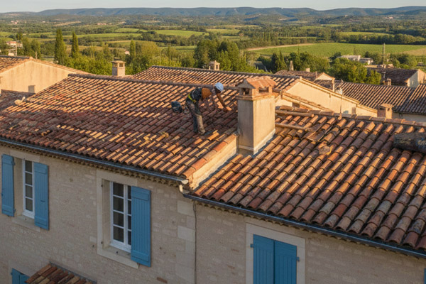 Rénovation complète de toiture et pose de tuiles
